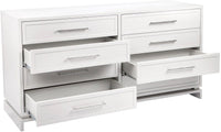 House Journey Pearl 8 Drawer Chest - White