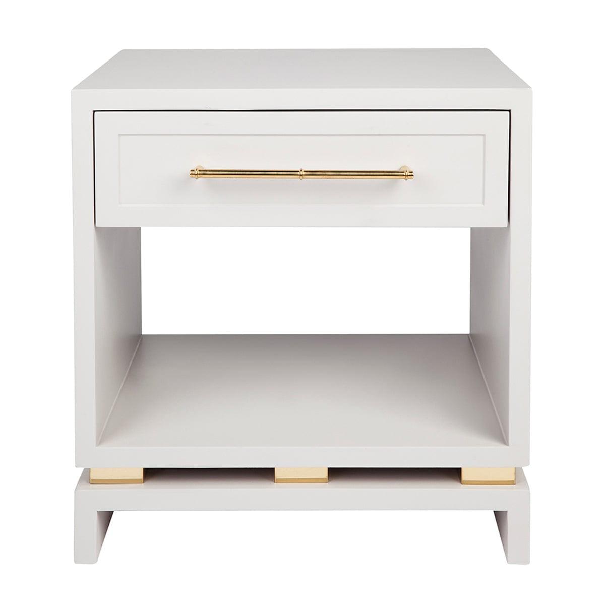 House Journey Pearl Bedside Table - Small Grey
