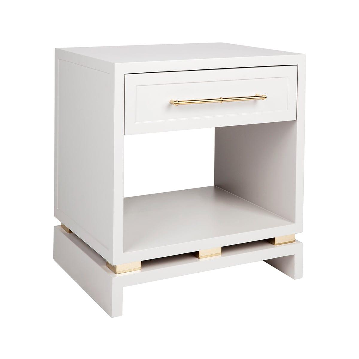 House Journey Pearl Bedside Table - Small Grey