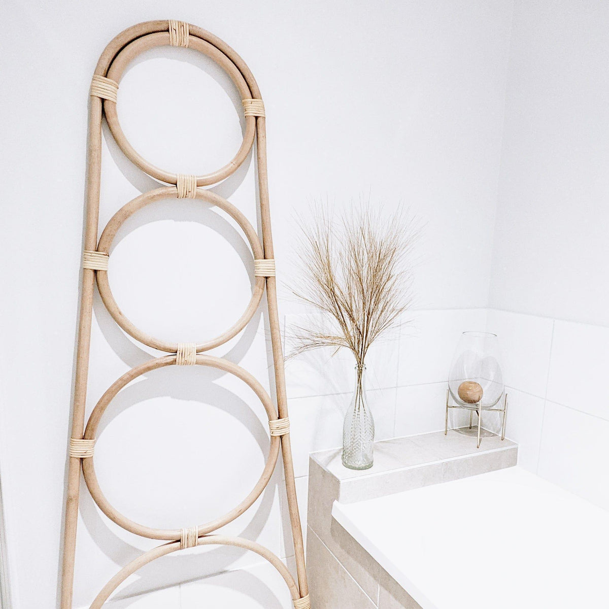 House Journey Rattan Rattan Towel Rack