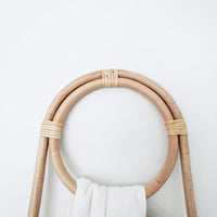 House Journey Rattan Rattan Towel Rack
