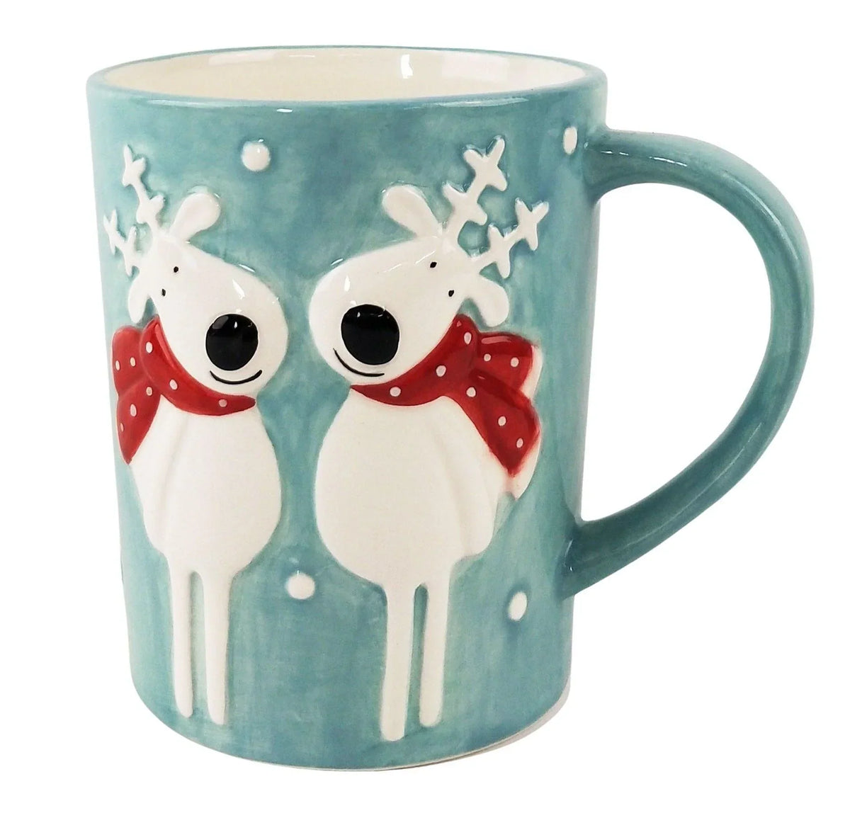 House Journey Reindeer Mug - Blue