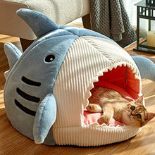 Load image into Gallery viewer, House Journey Shark Pet Bed
