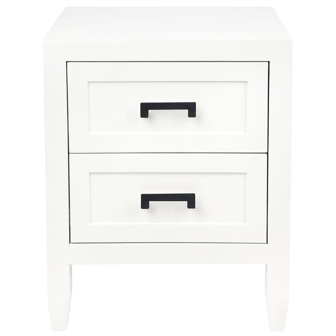 Soloman Bedside Table - Small White.