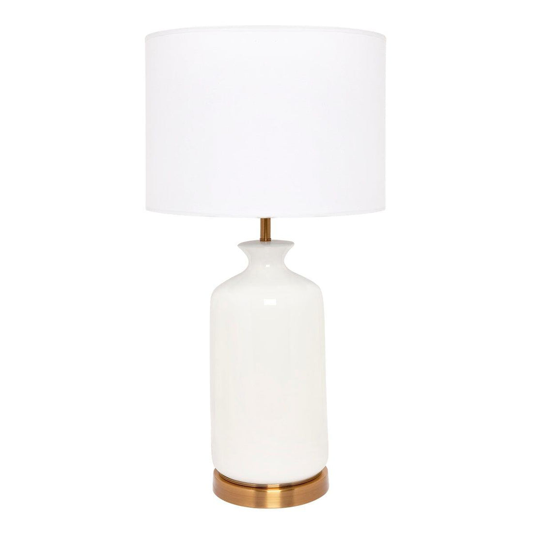 House Journey Table Lamp Camille Table Lamp - White