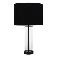 House Journey Table Lamp East Side Table Lamp - Black