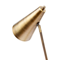 House Journey Table Lamp Jaggar Marble Task Lamp - Brass