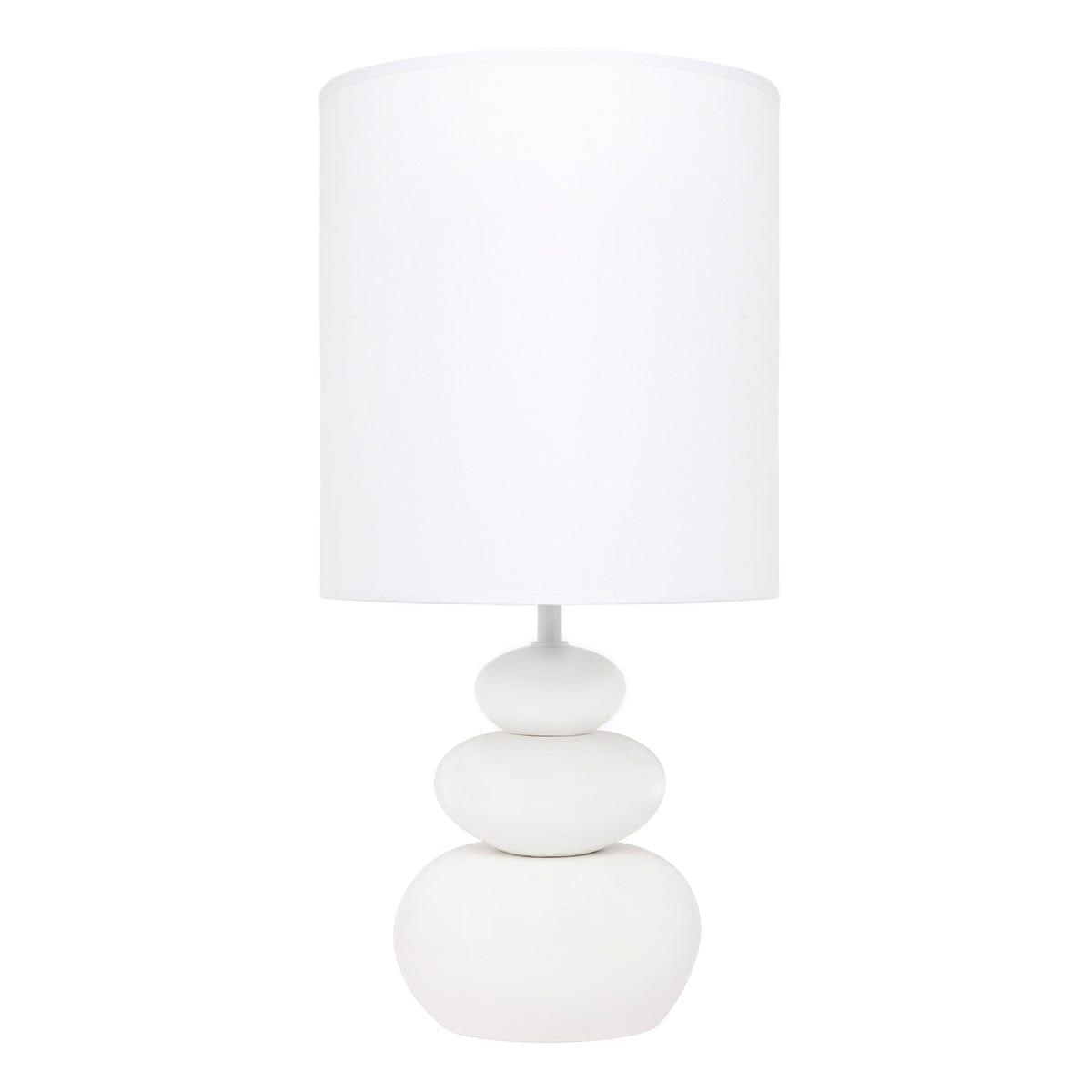 House Journey Table Lamp Koa Table Lamp - White Matt Ceramic