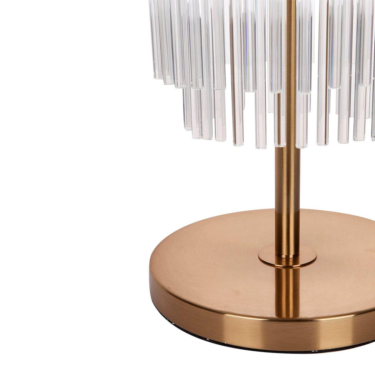 Zara Table Lamp - Brass.