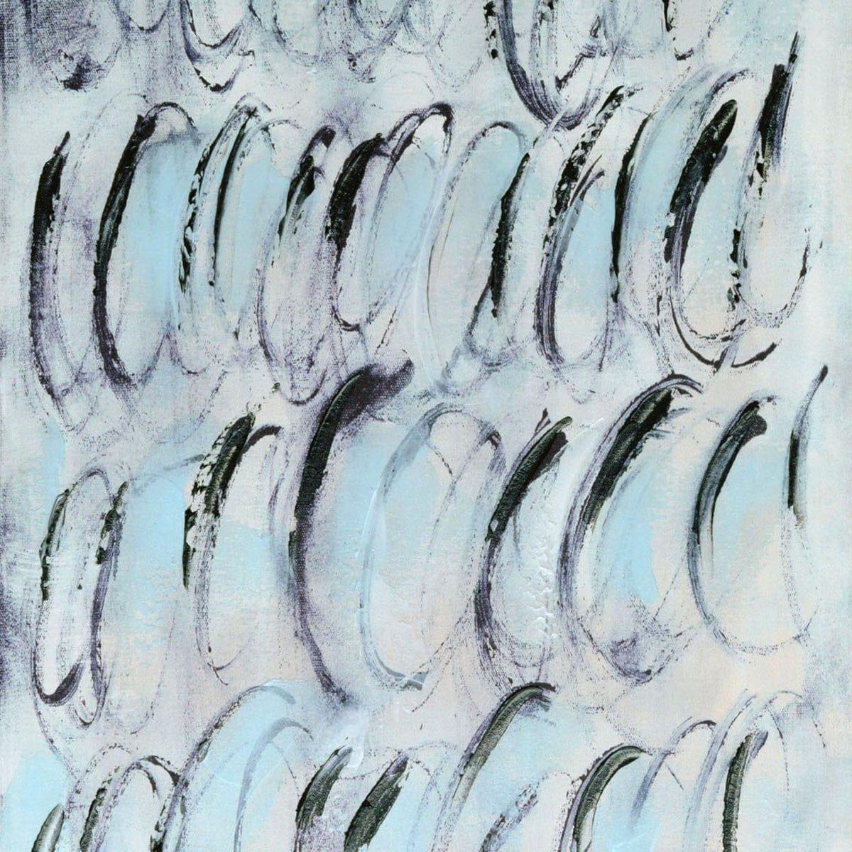 Run Softly Blue River Enhanced Canvas Print Set.