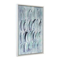 Run Softly Blue River Enhanced Canvas Print Set.