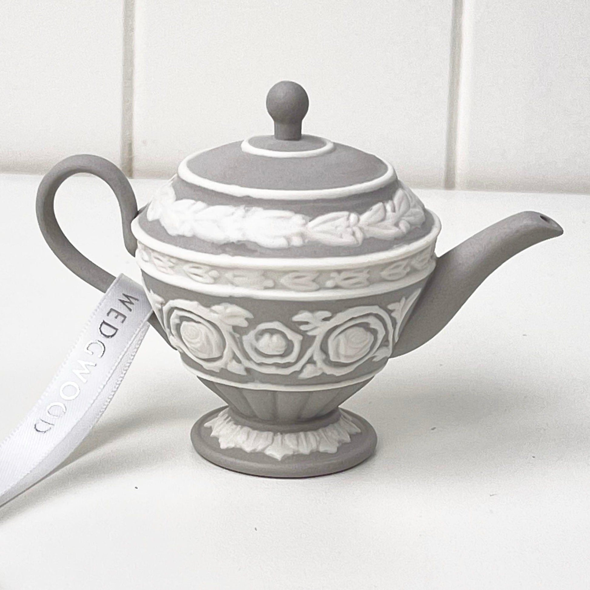 Wedgewood Hanging Teapot Decoration.