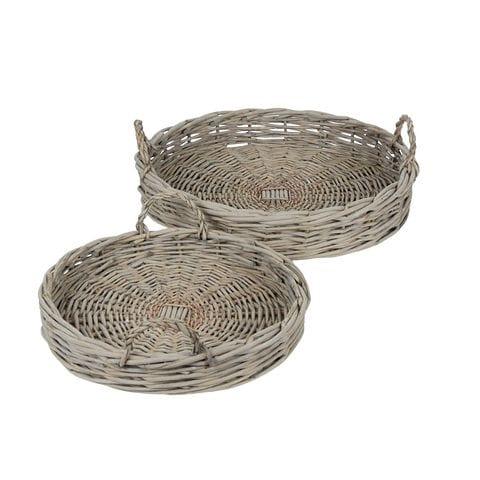 Woven Willow Tray.