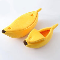 House Journey Yellow / XL Banana Cat Bed