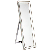 Load image into Gallery viewer, House Journey Zeta Cheval Mirror - Antique Silver
