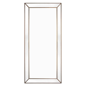 House Journey Zeta Floor Mirror - Antique Gold