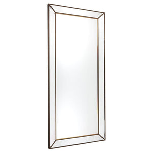 House Journey Zeta Floor Mirror - Antique Gold