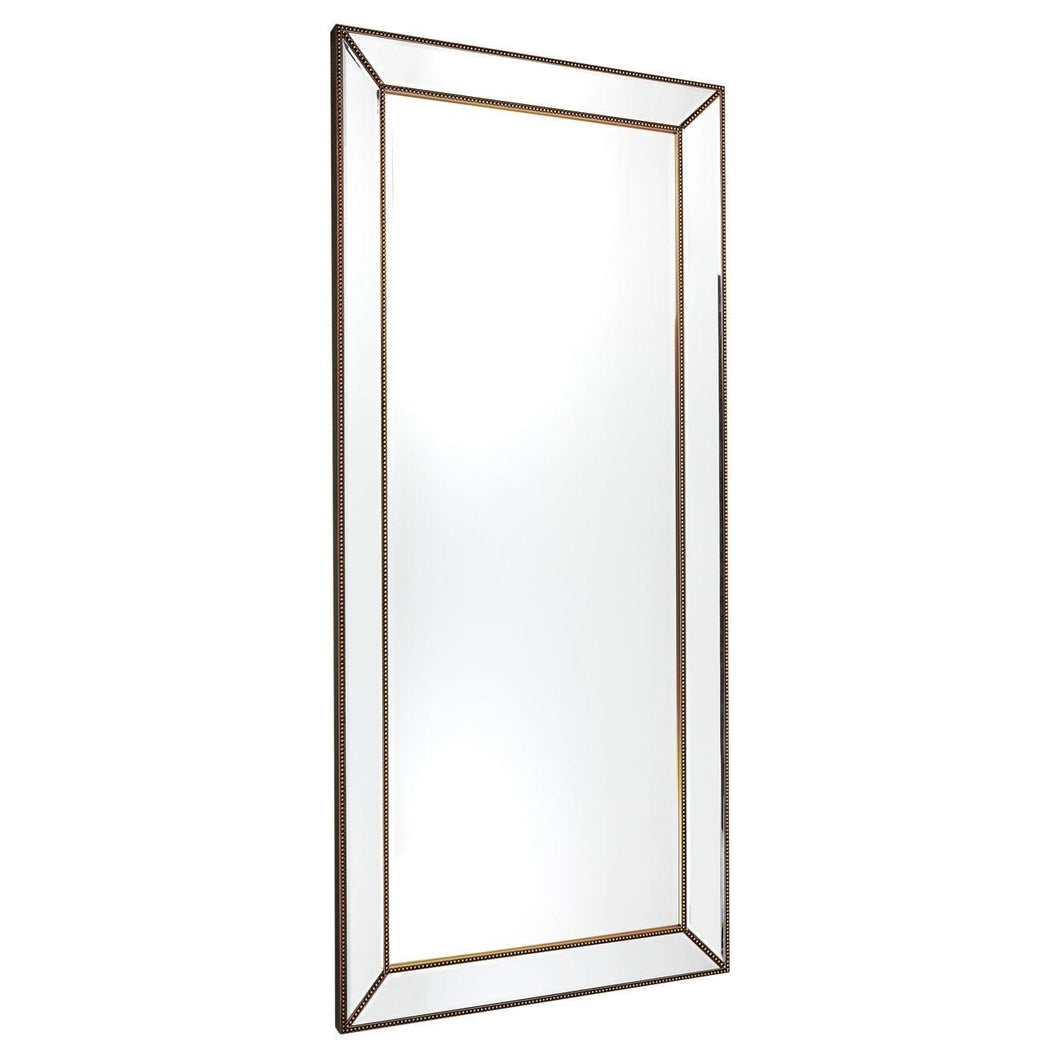 House Journey Zeta Floor Mirror - Antique Gold