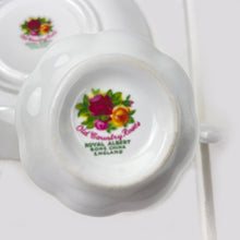 Load image into Gallery viewer, Royal Albert Bone China First Edition Royal Albert Old Country Roses Coffee Demitasse Duo
