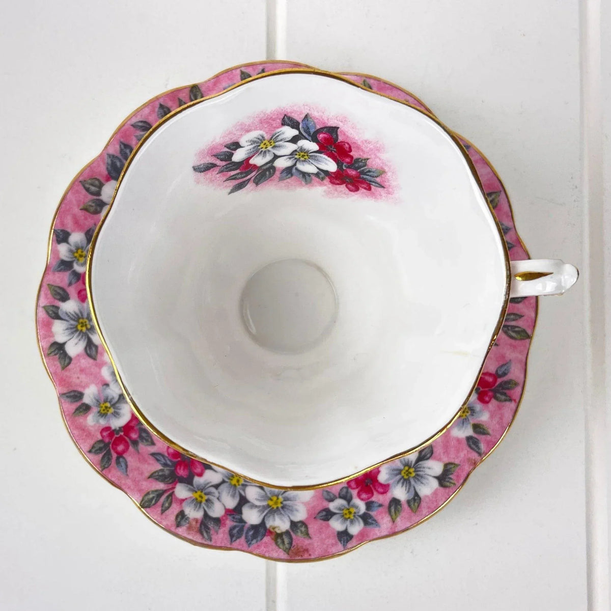 Royal Albert Bone China Royal Albert Garden Party Series Pink Duo