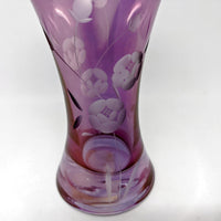 Royal Albert Hand Cut-Crystal Vase.
