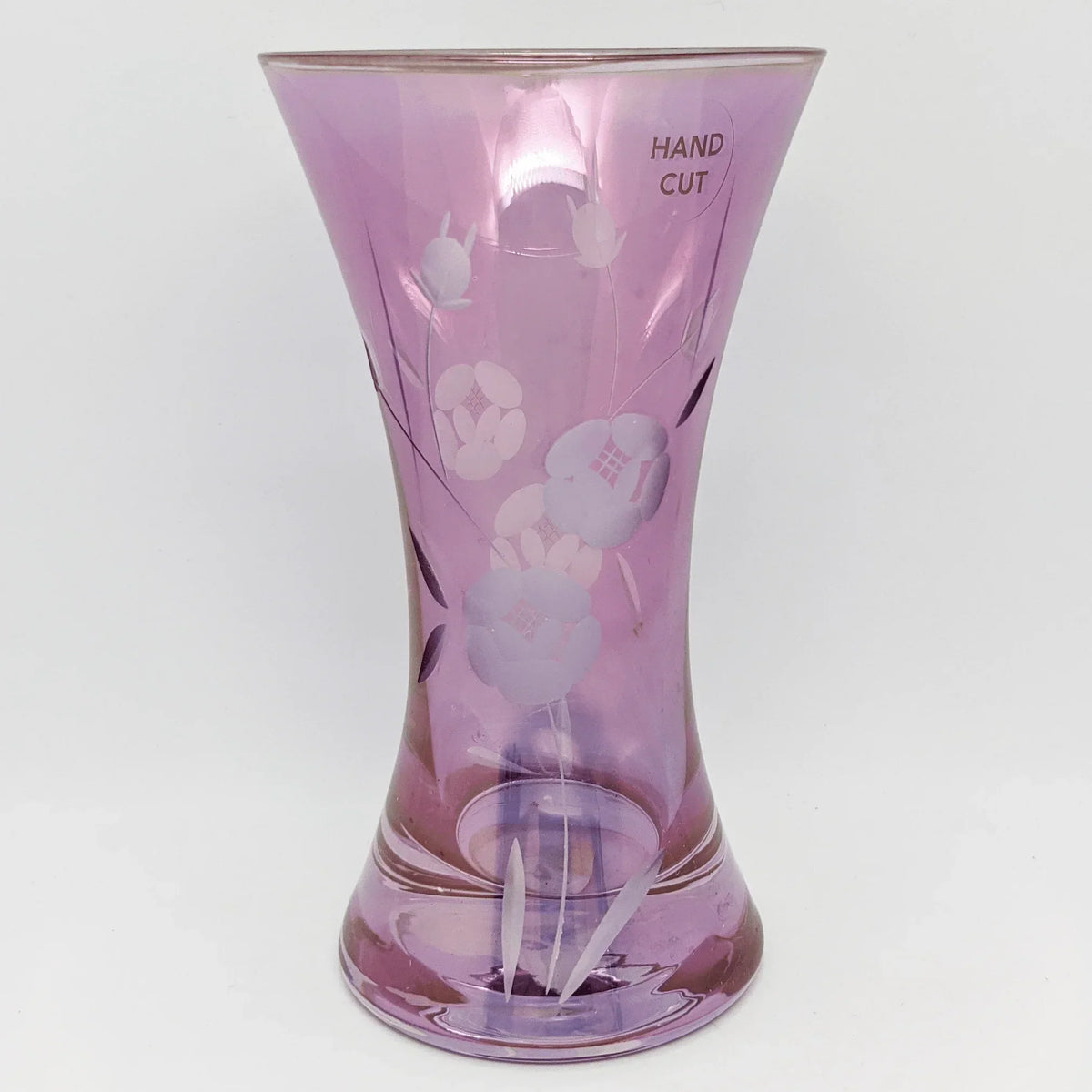 Royal Albert Hand Cut-Crystal Vase.