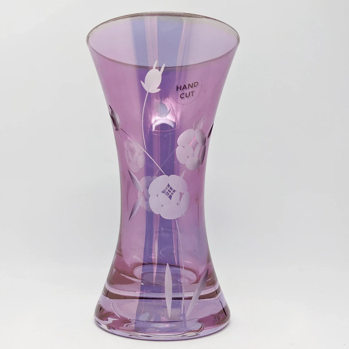 Royal Albert Hand Cut-Crystal Vase.