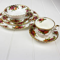 Royal Albert Bone China Royal Albert Old Country Roses 6 piece Service for One