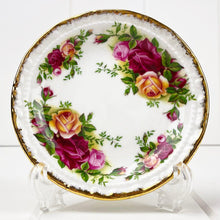 Load image into Gallery viewer, Royal Albert Bone China Royal Albert Old Country Roses Butter Pat
