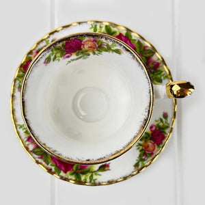 Royal Albert Bone China Royal Albert Old Country Roses Coffee Demitasse Duo