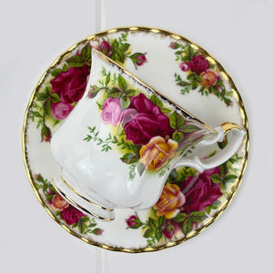 Royal Albert Bone China Royal Albert Old Country Roses Coffee Demitasse Duo