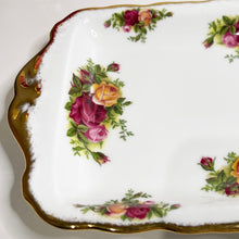 Load image into Gallery viewer, Royal Albert Old Country Roses Sandwich Tray.
