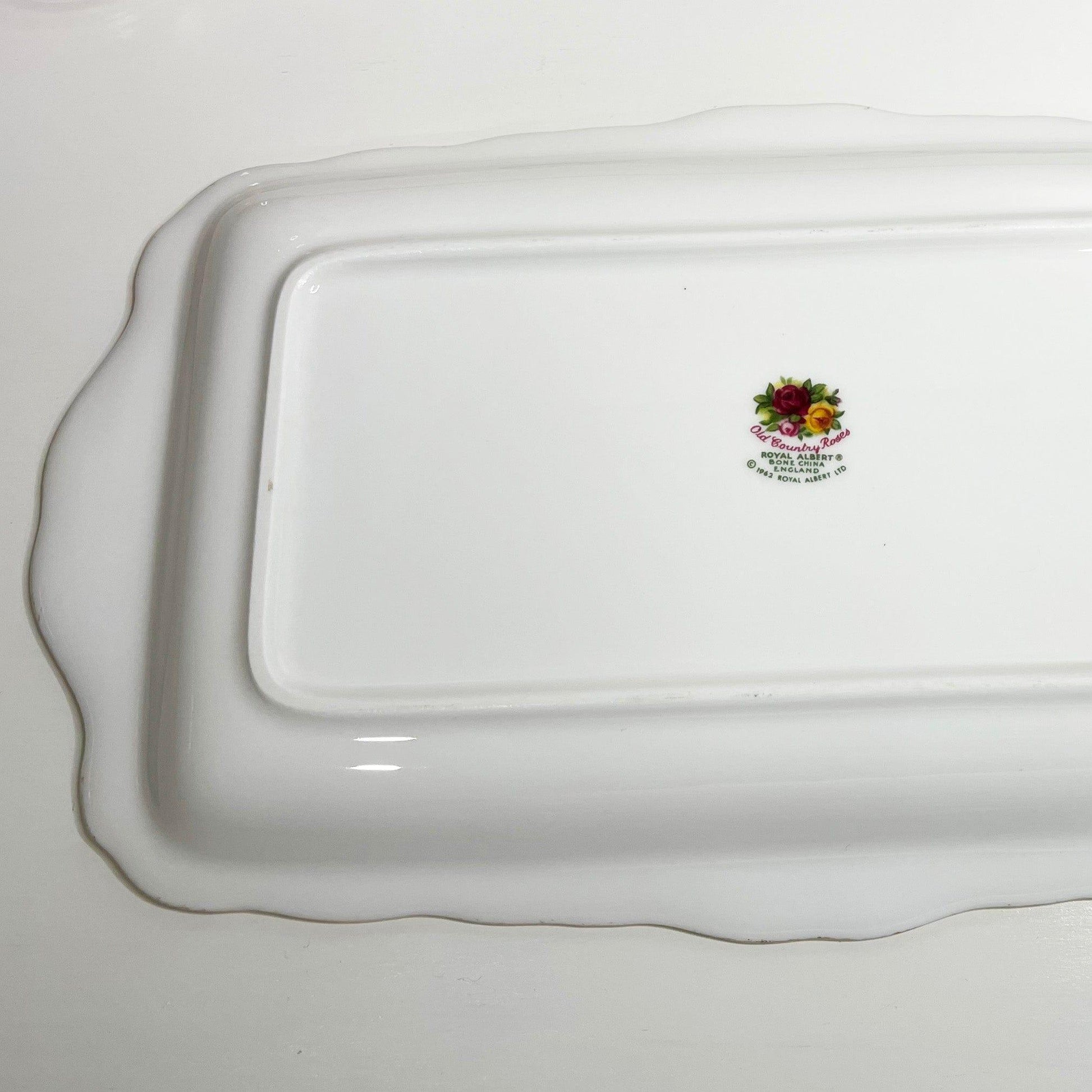 Royal Albert Old Country Roses Sandwich Tray.