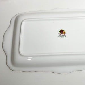 Royal Albert Old Country Roses Sandwich Tray.