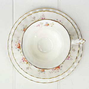 Royal Albert Bone China Royal Albert Peach Rose Trio