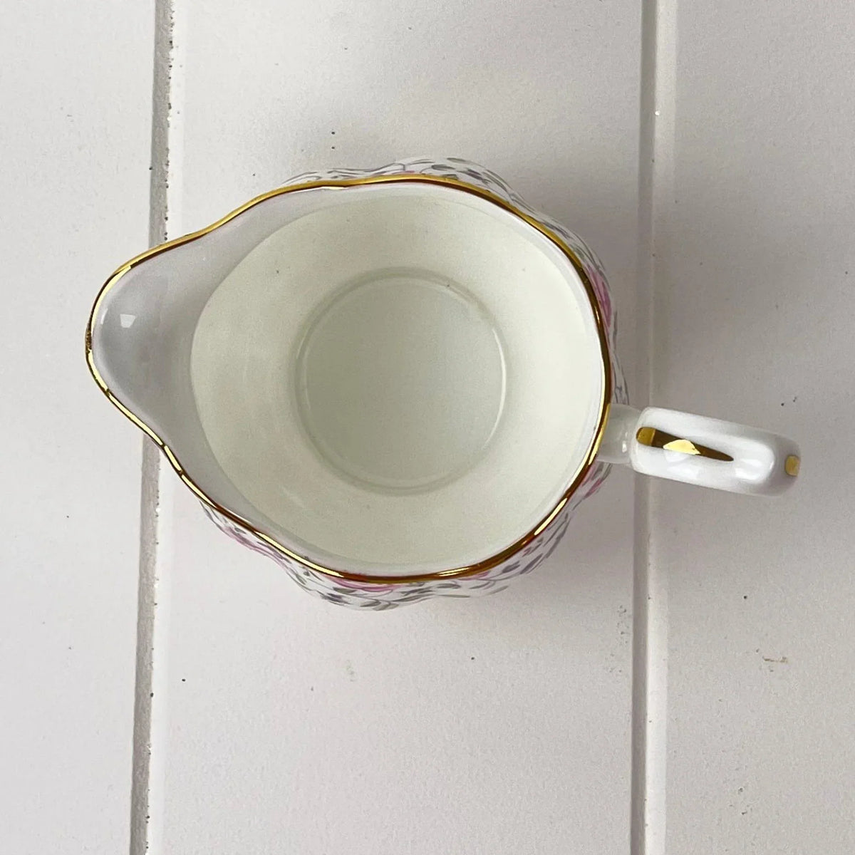 Royal Albert Rose Confetti Creamer.