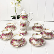 Load image into Gallery viewer, Royal Albert Bone China Royal Albert Serena Demitasse Duo
