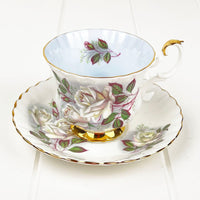 Royal Albert Un-named White Rose Duo.