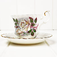 Royal Albert Un-named White Rose Duo.