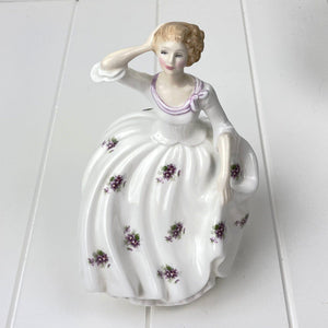 Royal Doulton Maureen HN2481 figurine 1987 Vanity Fair Ladies by Peggy Davies.