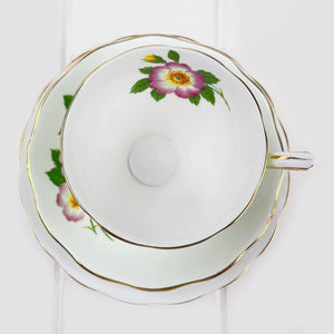 Royal Albert Bone China Royal Standard Harlequin Apple Green Dogwood - 2440 Duo