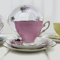 Royal Albert Bone China Royal Standard Harlequin Candy Pink Rose - 2441 Trio