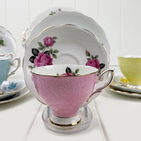 Royal Albert Bone China Royal Standard Harlequin Candy Pink Rose - 2441 Trio