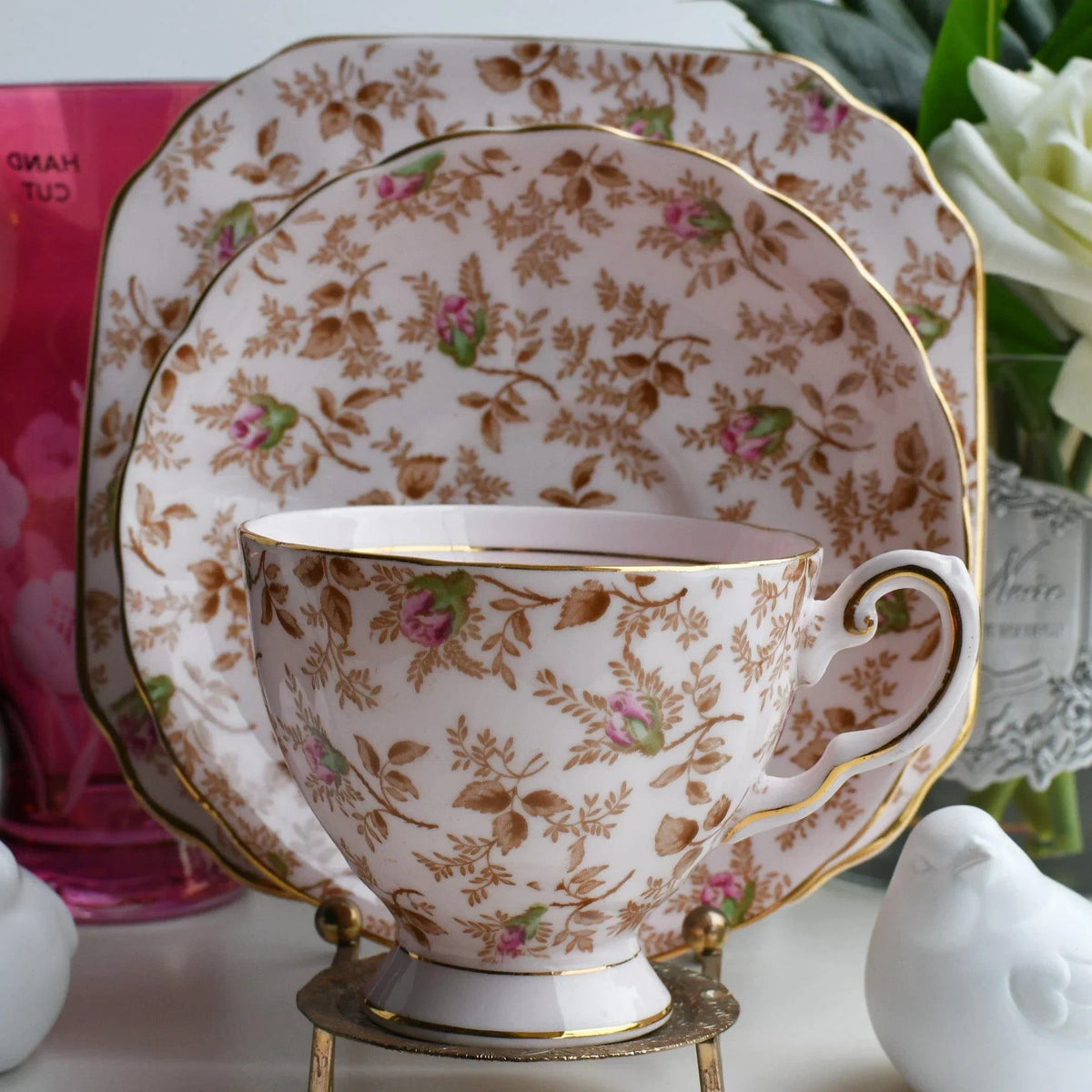 Tuscan 8880H (Du Barry Rose) Pink Trio.